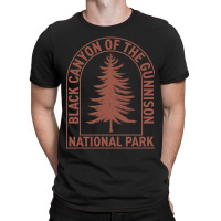 Black Canyon National Park Colorado Vintage Tree T-shirt | Artistshot