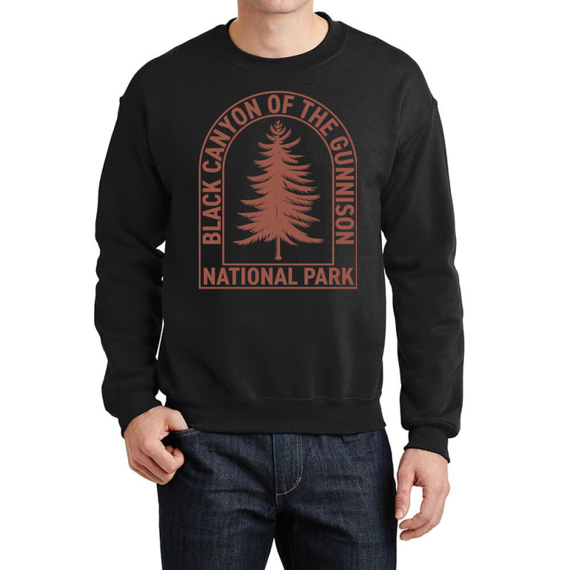 Black Canyon National Park Colorado Vintage Tree Crewneck Sweatshirt | Artistshot