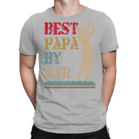 Best Papa By Par Golf T Shirt T-shirt | Artistshot