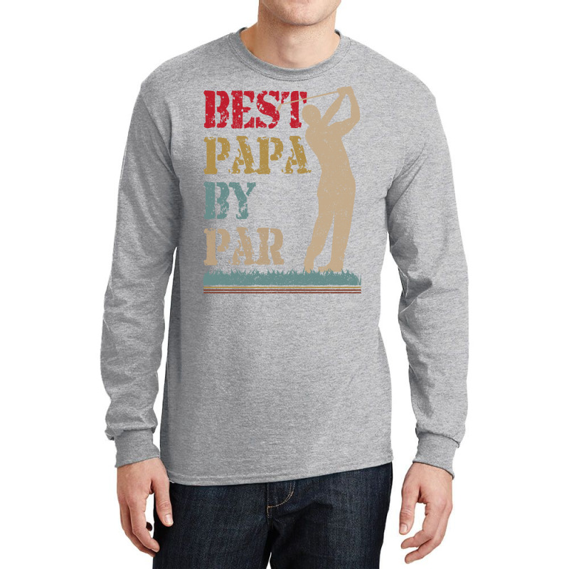 Best Papa By Par Golf T Shirt Long Sleeve Shirts | Artistshot