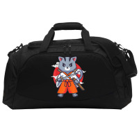 Japanese Samurai Ninja Cat Kawaii Anime Active Duffel | Artistshot