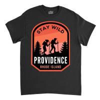 Providence Rhode Island Hiking In Nature Classic T-shirt | Artistshot