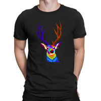 Deer With Pop Art Style T-shirt | Artistshot