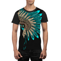 Trending Native American Indian Headdress Costume Jewelry Decor Graphic T-shirt | Artistshot