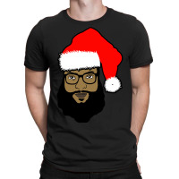 Black Santa T-shirt | Artistshot