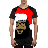 Black Santa Graphic T-shirt | Artistshot