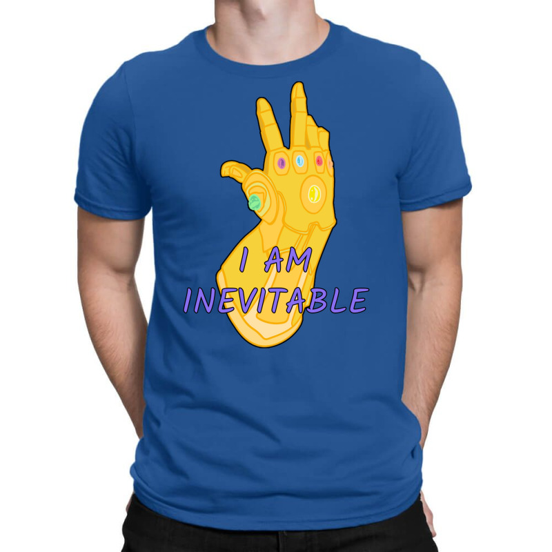 Thanos   I Am Inevitable T-Shirt by zealotperkkao | Artistshot