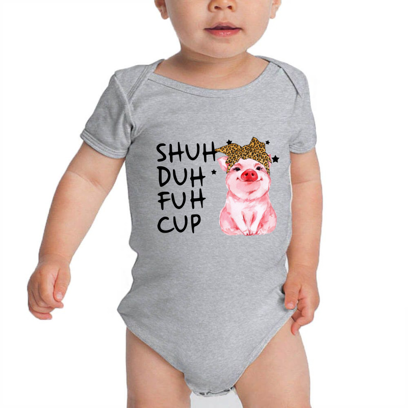 Pig  Cute Pig Farm Animal Baby Bodysuit by hoainv | Artistshot