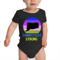 Connecticut Strong-bx0jk Baby Bodysuit | Artistshot