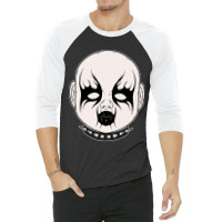 Black Metal Doll Head 2 3/4 Sleeve Shirt | Artistshot