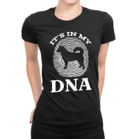 Trending Dna Fingerprint I Dog East Siberian Laika Ladies Fitted T-shirt | Artistshot