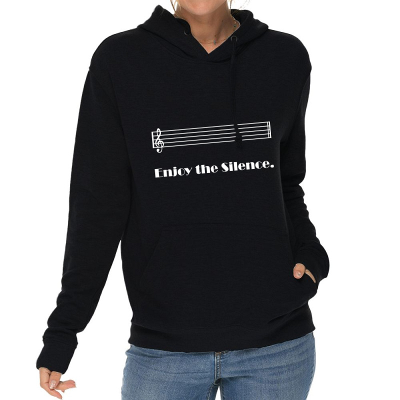 Enjoy The Silence (dark) Classic Lightweight Hoodie | Artistshot