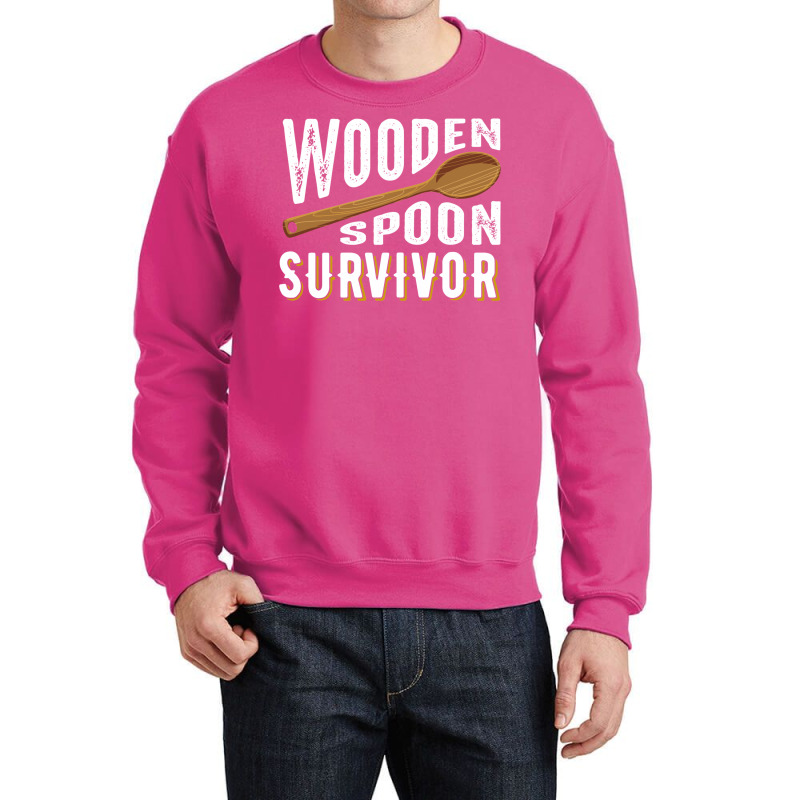 Best Wooden Spoon Survivor Ever Crewneck Sweatshirt | Artistshot