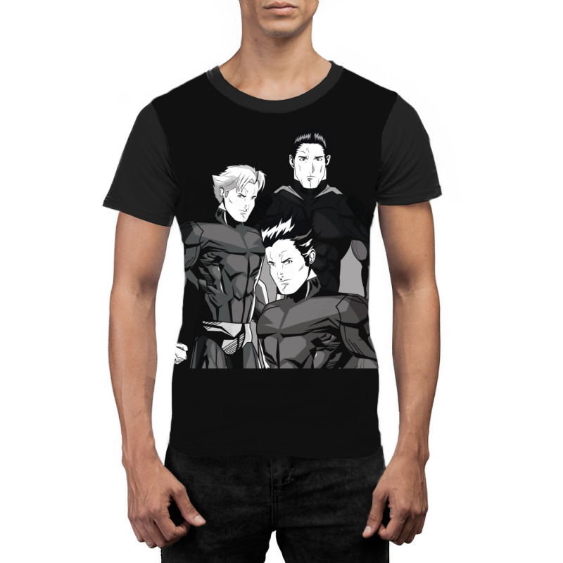 Superheros Graphic T-shirt by OmarFerrerRios | Artistshot