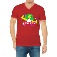 The Green Angry Woman In Film Nice V-neck Tee | Artistshot