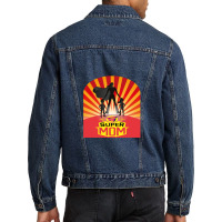 Super Mom Funny Superhero Mother's Day Men Denim Jacket | Artistshot