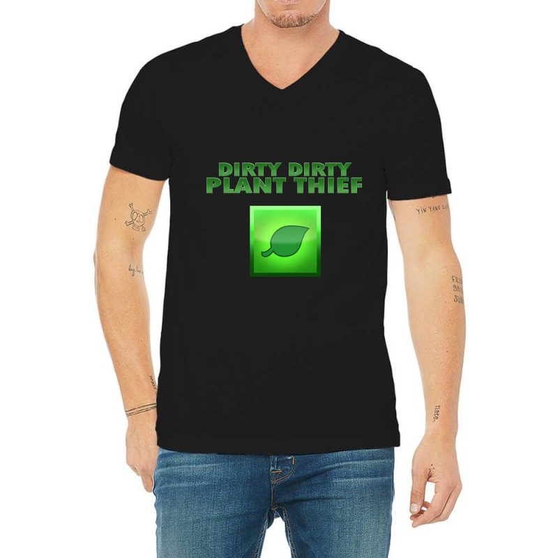 Funny Green Design Classic V-neck Tee | Artistshot