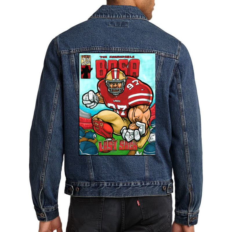 The Incredible Bosa Men Denim Jacket by zealotperkkao | Artistshot