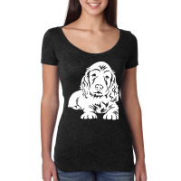 Cocker T  Shirt Cute Cocker Spaniel Gift T  Shirt Women's Triblend Scoop T-shirt | Artistshot