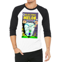 The Incredible Electro Melon 3/4 Sleeve Shirt | Artistshot