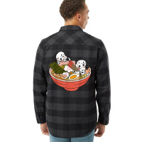 Funny Dalmatian Dog Ramen Flannel Shirt | Artistshot