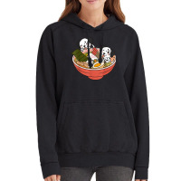 Funny Dalmatian Dog Ramen Vintage Hoodie | Artistshot