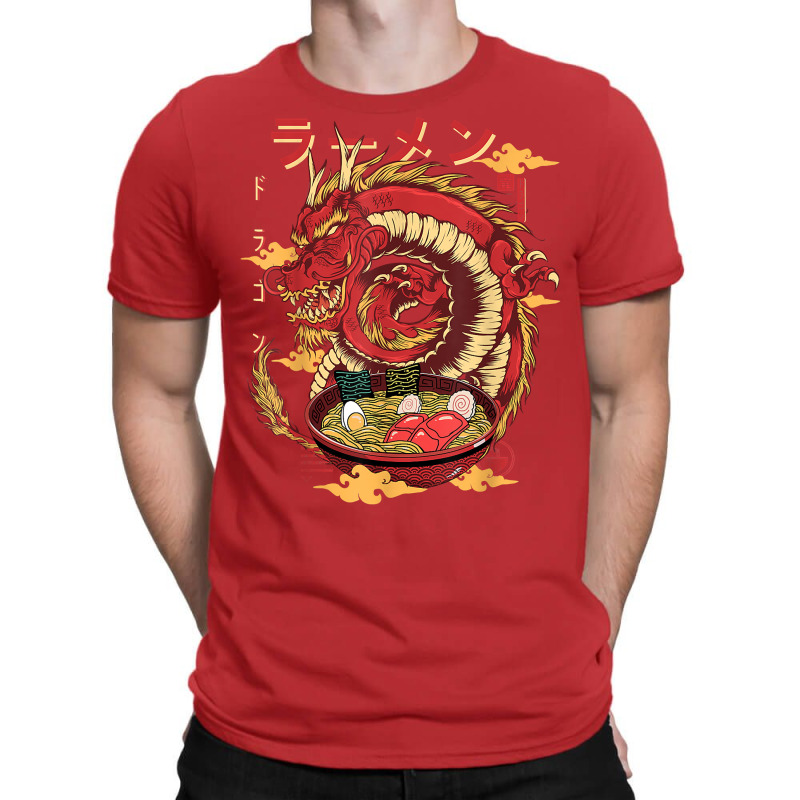 Funny Dragon Ramen, Dragon Japanese, Anime Dragon Ramen T-Shirt by robeijopicar | Artistshot