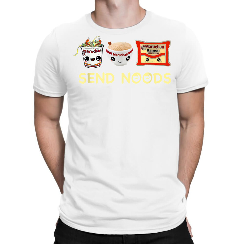 Funny Food Ramen Noodle Japanese Send Noods Bowl Chopsticks T-Shirt by robeijopicar | Artistshot