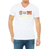 Funny Food Ramen Noodle Japanese Send Noods Bowl Chopsticks V-neck Tee | Artistshot