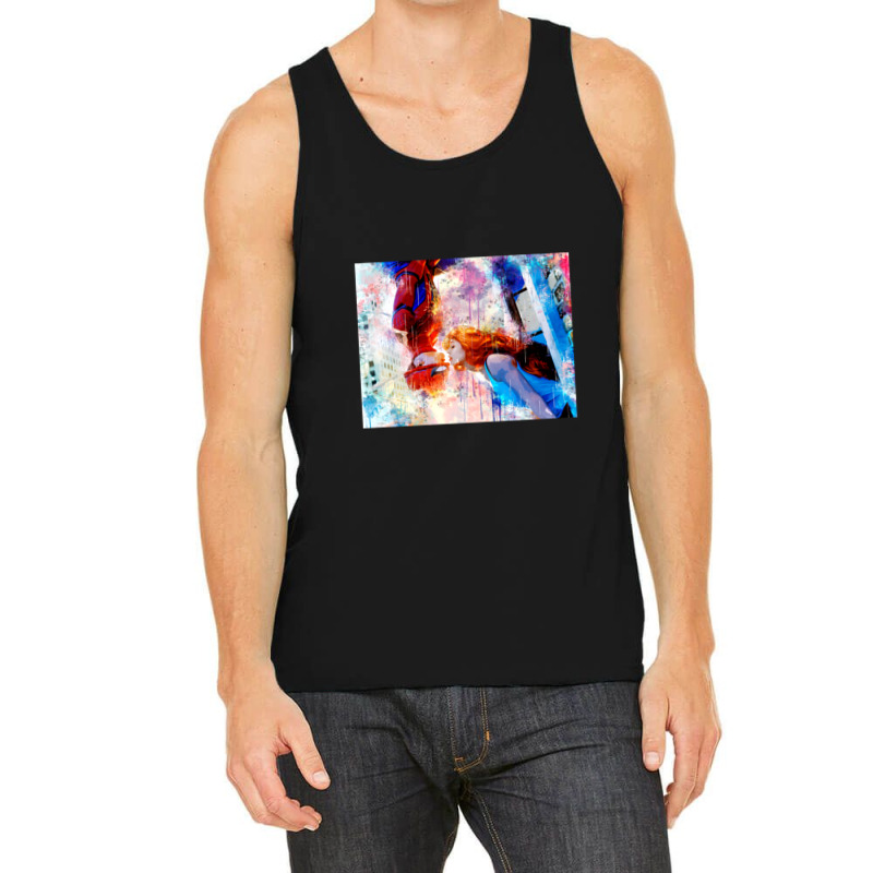 The Love In The Big City Tank Top by OmarFerrerRios | Artistshot