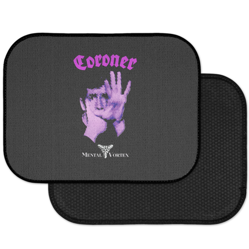 Coroner  Mental Vortex 1 Rear Car Mat | Artistshot