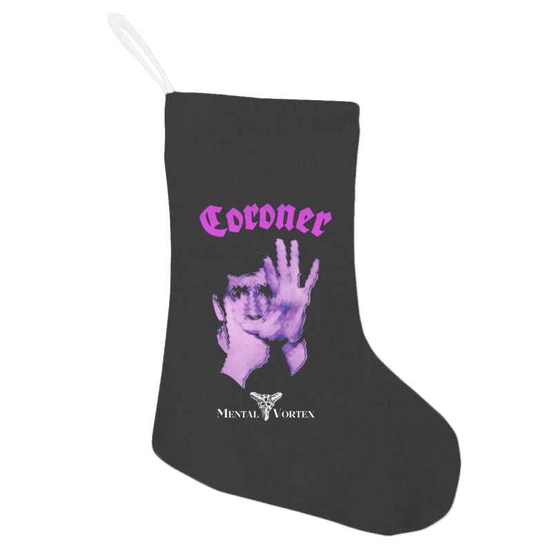 Coroner  Mental Vortex 1 Holiday Stocking | Artistshot