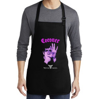 Coroner  Mental Vortex 1 Medium-length Apron | Artistshot