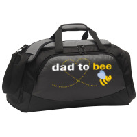 Dad To Bee Active Duffel | Artistshot