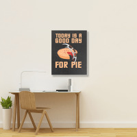 Klingon Pie Active Portrait Canvas Print | Artistshot