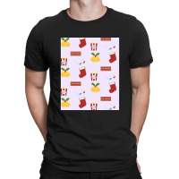 I Just Wanna Watch Christmas Movies Pattern Lazy Graphic T-shirt | Artistshot