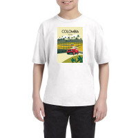 Colombia Salento Travel Poster Poster Youth Tee | Artistshot