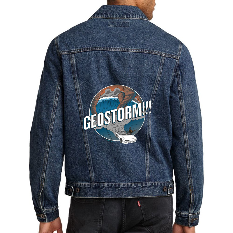 Geostorm   How Did This Get Made Men Denim Jacket | Artistshot