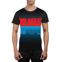 I Love Music Essential Graphic T-shirt | Artistshot