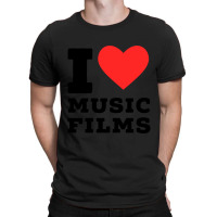 I Love Music Film Classic T-shirt | Artistshot