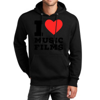 I Love Music Film Classic Unisex Hoodie | Artistshot