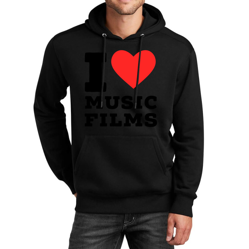 I Love Music Film Classic Unisex Hoodie | Artistshot