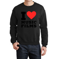 I Love Music Film Classic Crewneck Sweatshirt | Artistshot