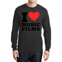 I Love Music Film Classic Long Sleeve Shirts | Artistshot