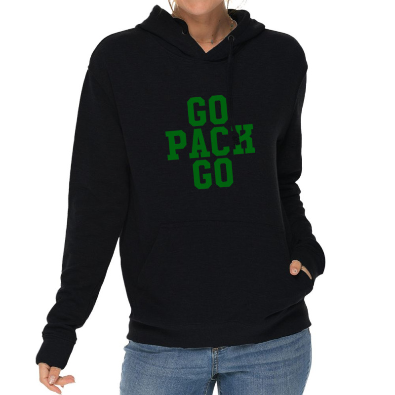 Go Pack Go Gift For Sports Fitness Games Lightweight Hoodie by ErlinaFontanillaSantos | Artistshot