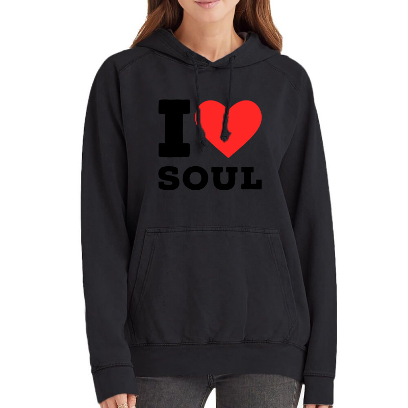 I Love Soul Music Classic Vintage Hoodie | Artistshot