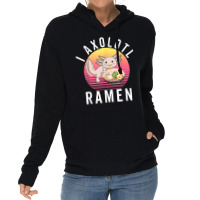 Funny Kawaii Axolotl Anime Japanese Ramen Noodles Kids Lightweight Hoodie | Artistshot