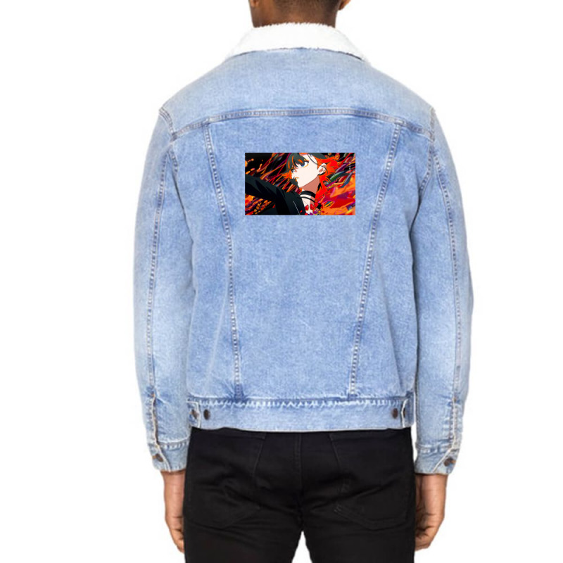 Yoku Eve 2022 Unisex Sherpa-Lined Denim Jacket by OmarFerrerRios | Artistshot