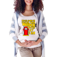 Gas Prices Are Going Up Faster Than Biden Votes At 3 Am T Shirt Maternity Scoop Neck T-shirt | Artistshot