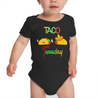 Food Lovers T  Shirt Taco Time Baby Bodysuit | Artistshot